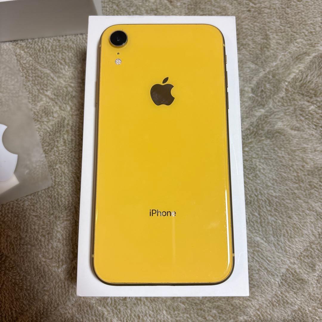 【動作確認済み】Apple iPhoneXR イエロー