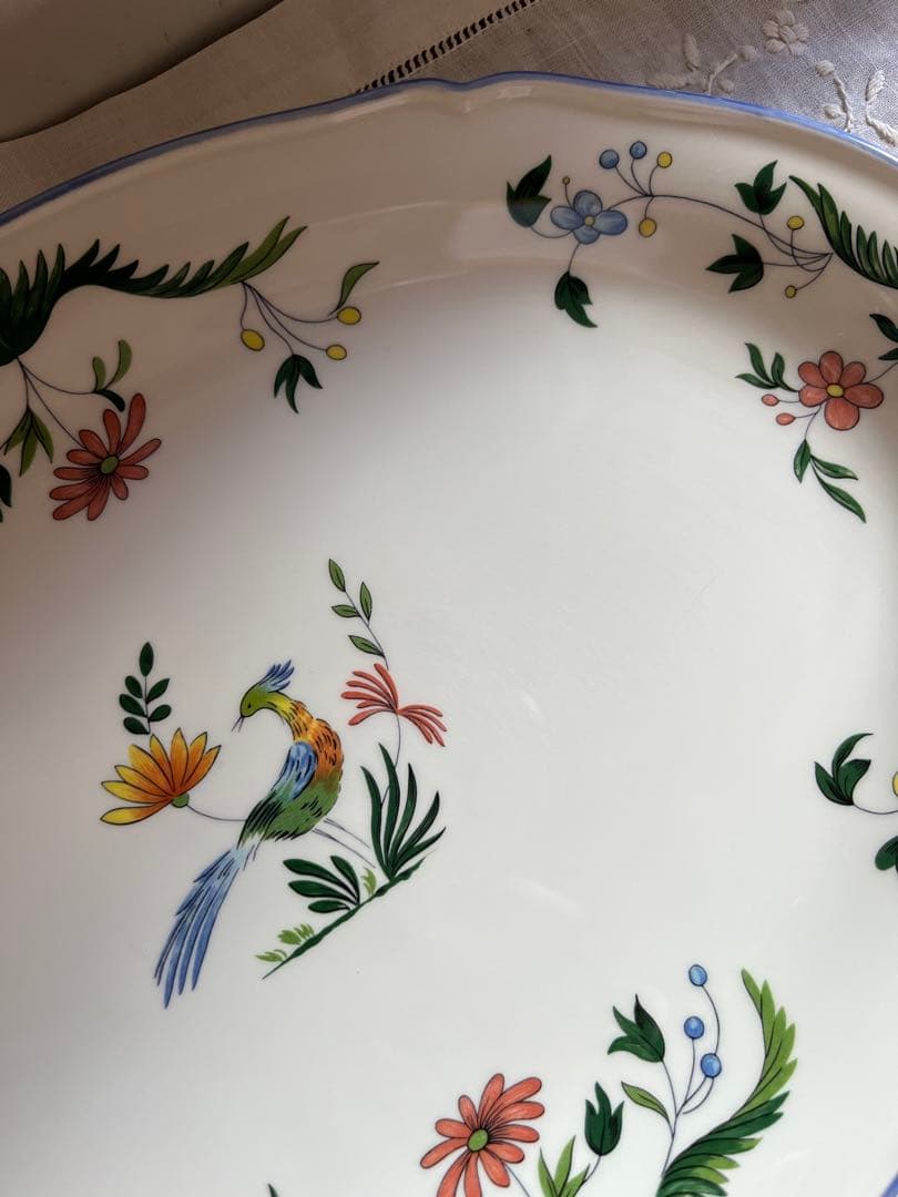 未使用　GIEN ジアン オワゾパラディ オーバルプレート