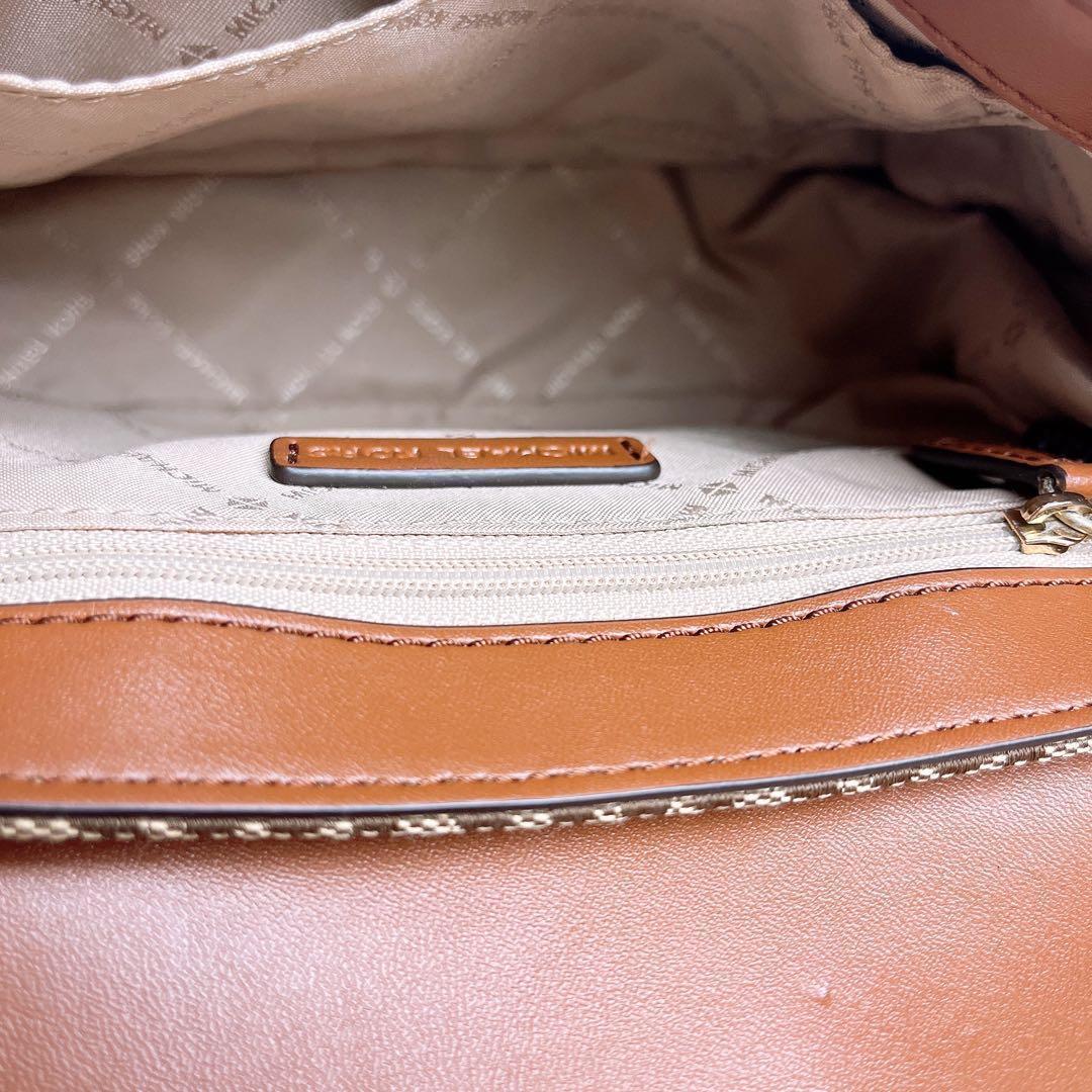 極美品☆MICHAEL KORS マイケルコース ショルダーバッグ ブラウンMK