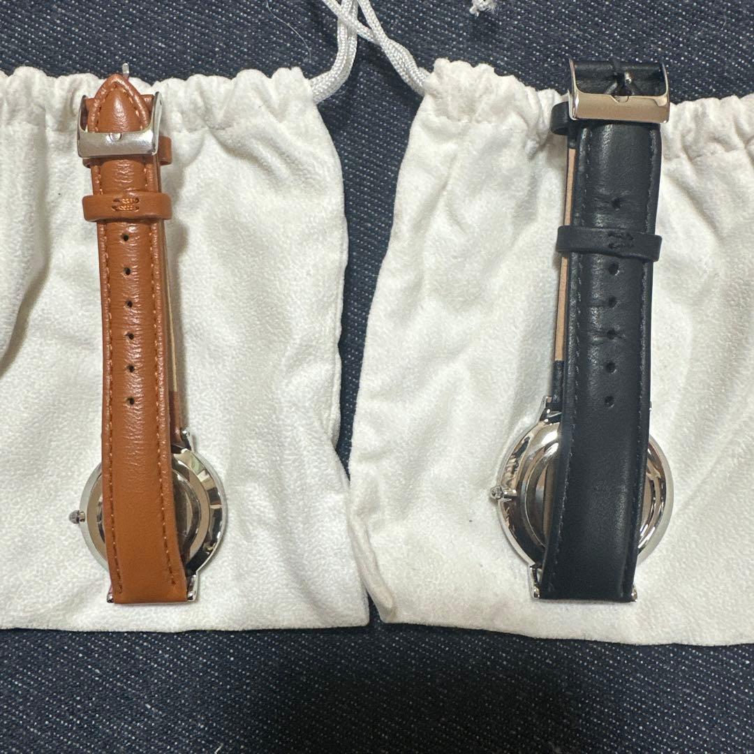 新品未使用非売品canal4℃ペア時計