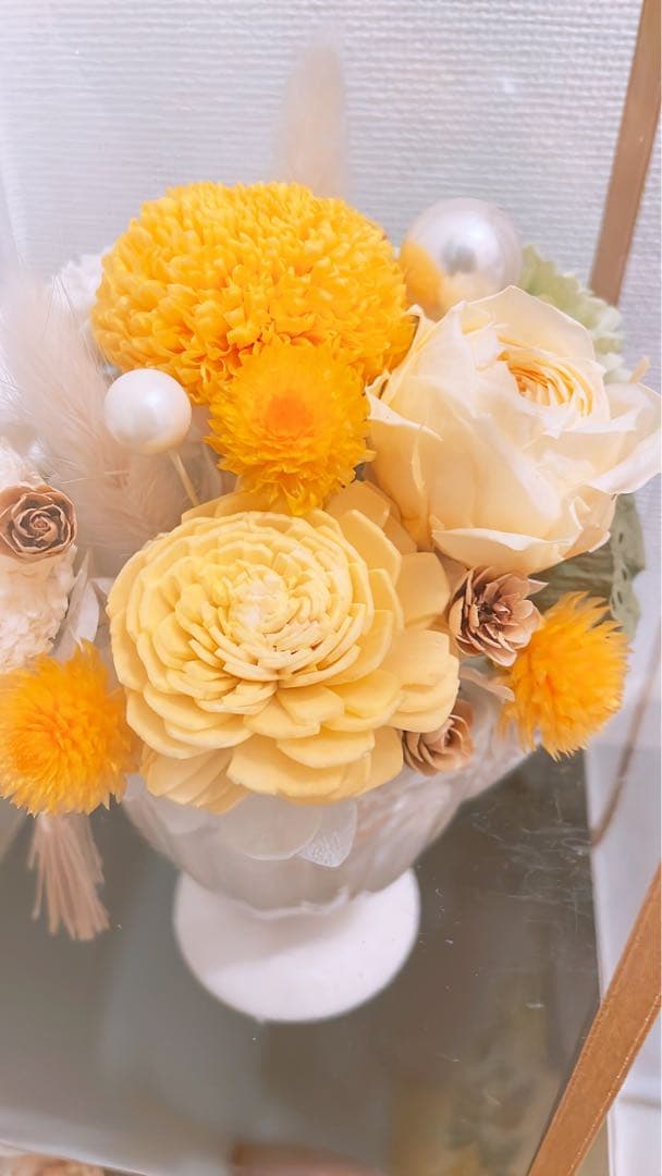 ブリザードフラワー♡イエロー系