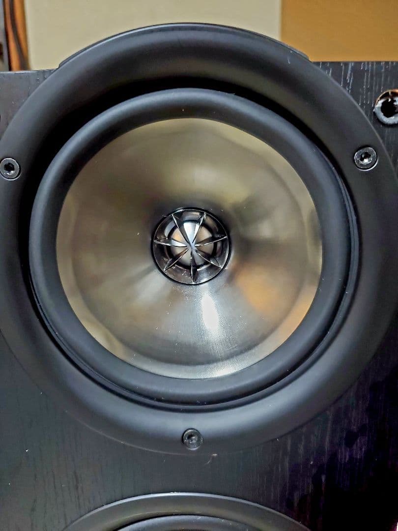 訳あり特価 KEF iQ50 トールボーイスピーカー ブラック 1本①