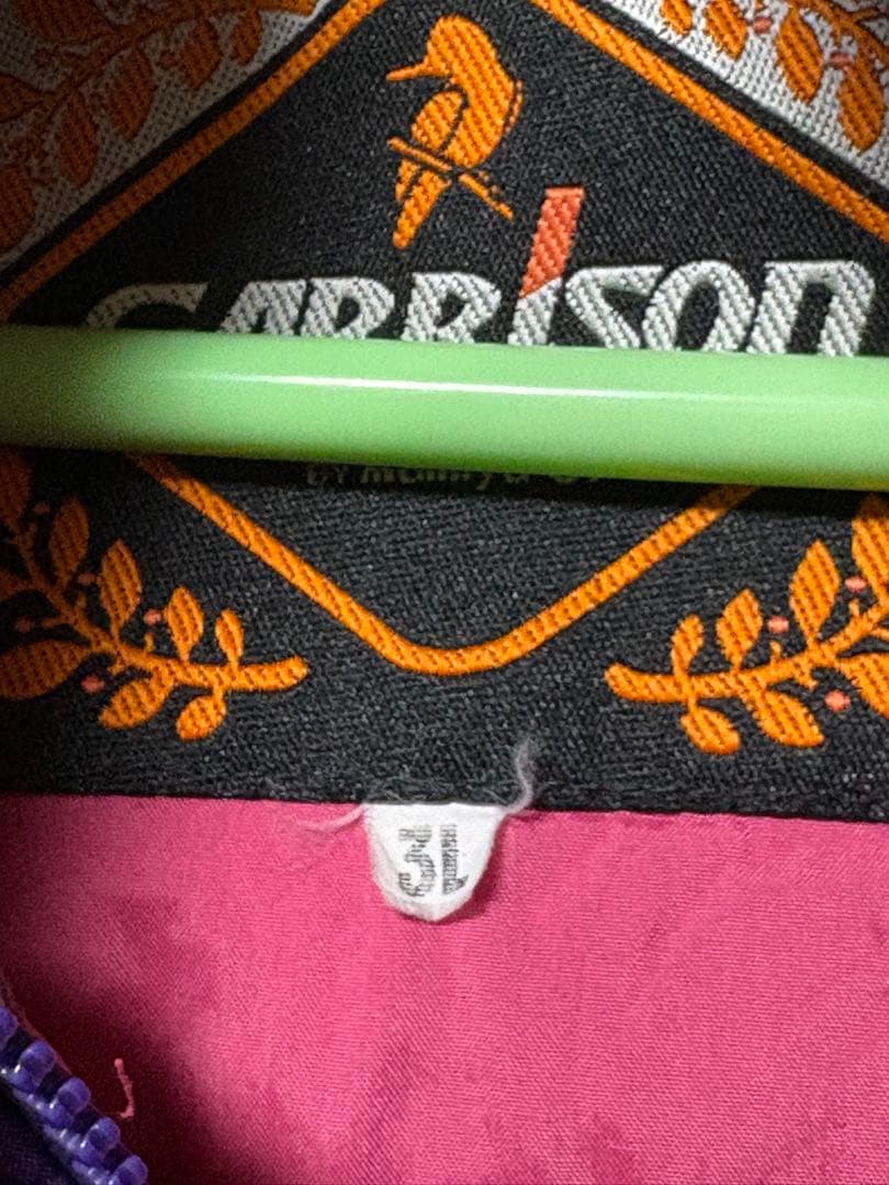 レオン へらぶな　ダウンスーツ上下　紫