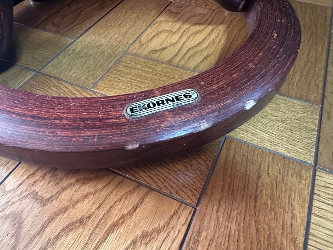 【値下げ】EKORNES エコーネス　ブラックレザー リクライニングソファ