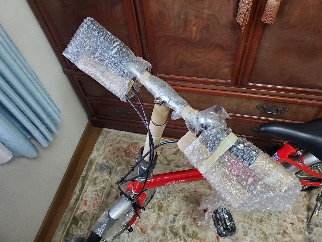 《未使用品》　コカコーラ　折りたたみ自転車　折り畳み　おしゃれな自転車