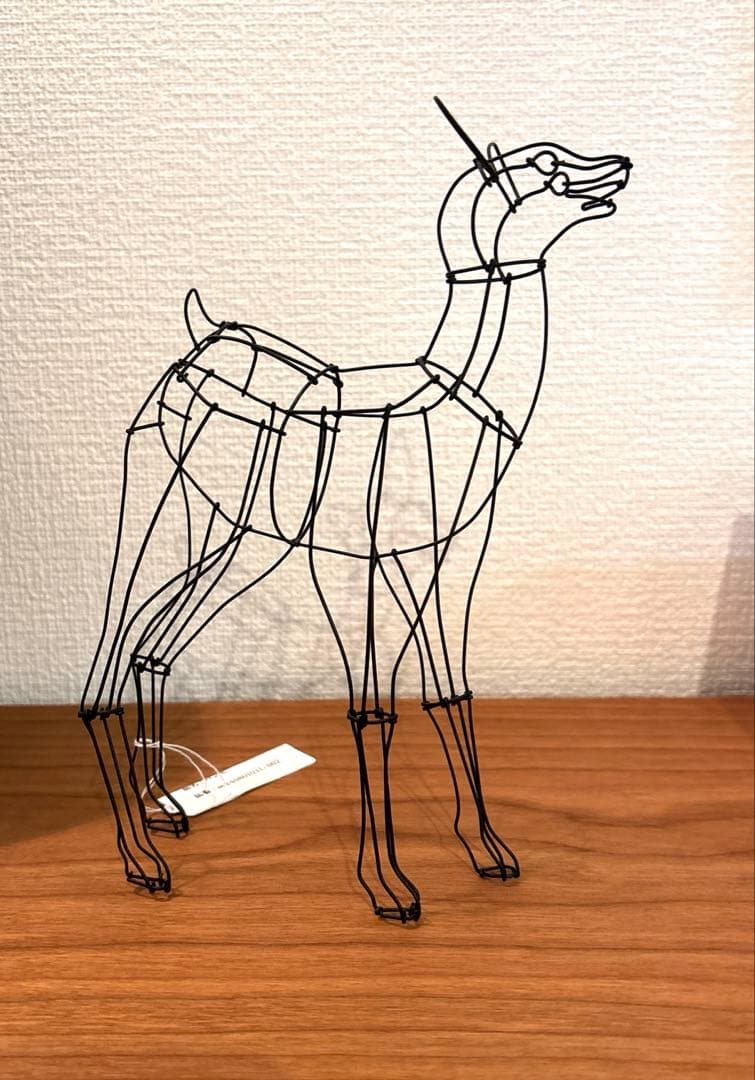 【新品未使用】　ACTUS lucydesign ワイヤーアート