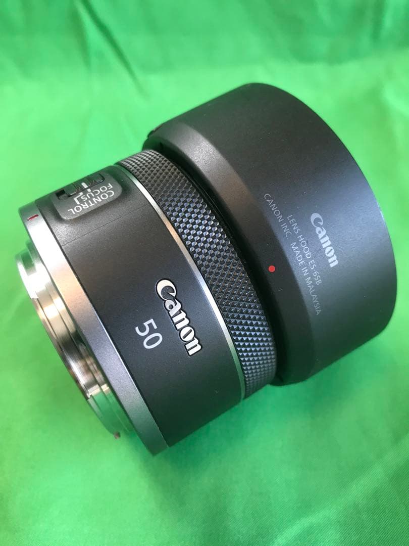 キヤノン　RF50mm f1.8 STM 専用フードES-65B