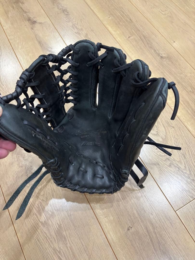 ミズノプロ一般硬式外野手グローブ！イチローモデル！高校野球対応品！美品良品！