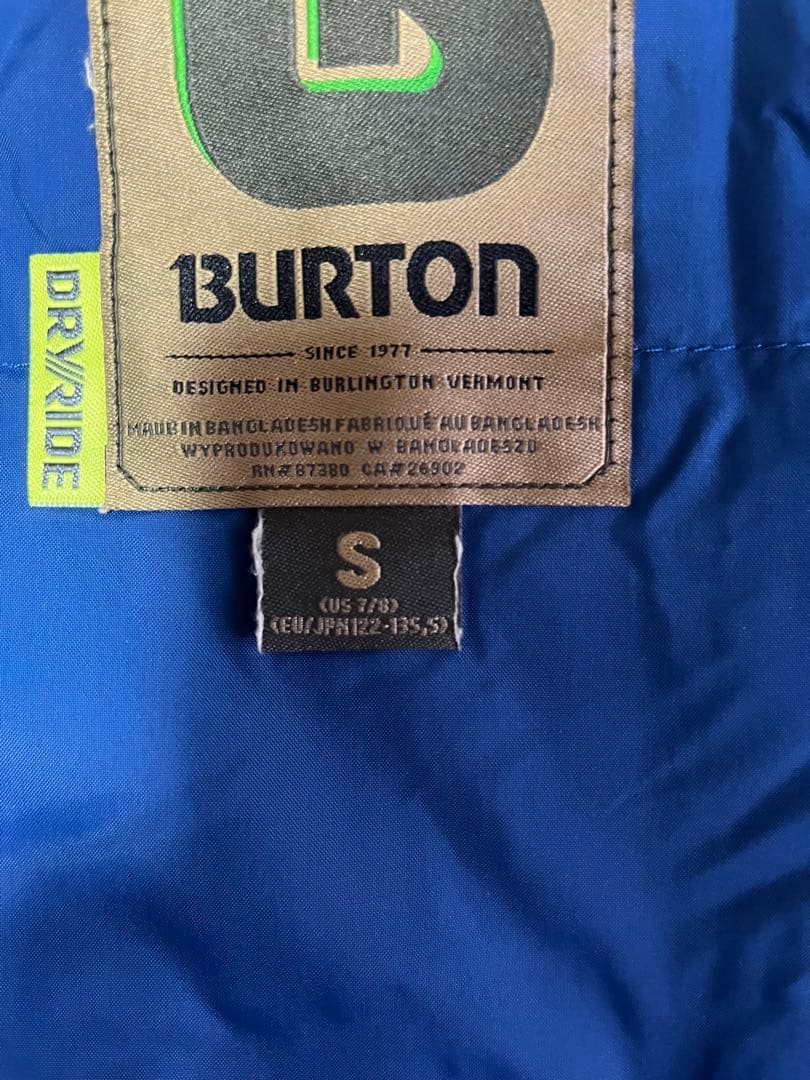 バートン　スノーボード　ジャケット＆パンツ　子供用