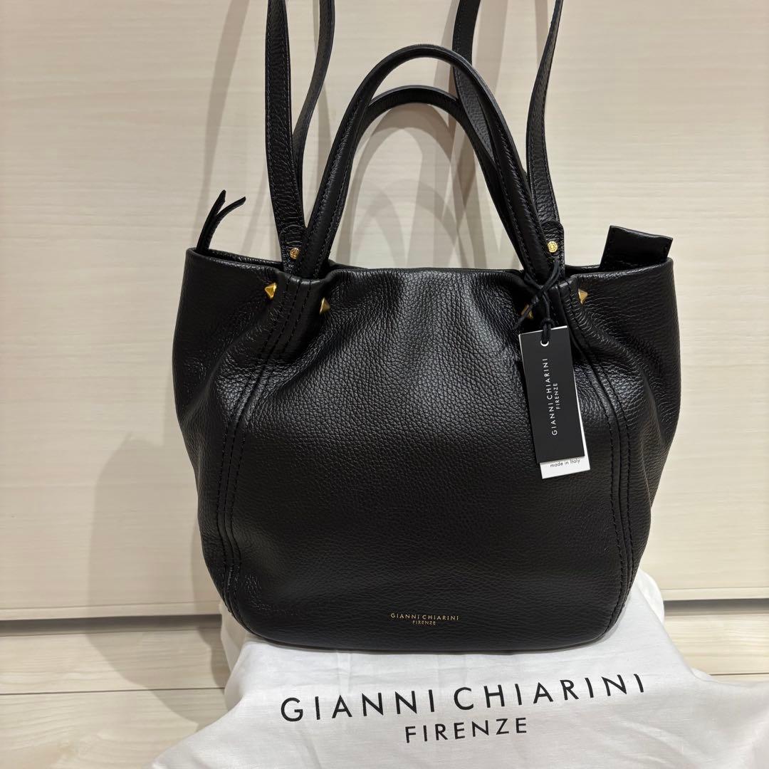 新品　GIANNI CHIARINI FIRENZE レザーバッグ