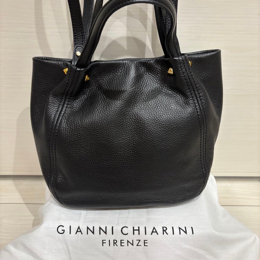 新品　GIANNI CHIARINI FIRENZE レザーバッグ