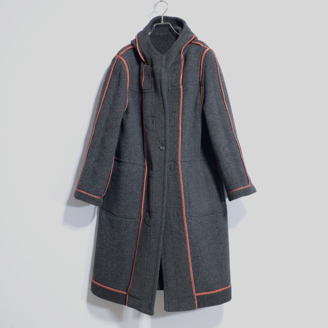 超極上品 ムーアブルック チベット社 UA ダッフルコート ヘザーグレー 32