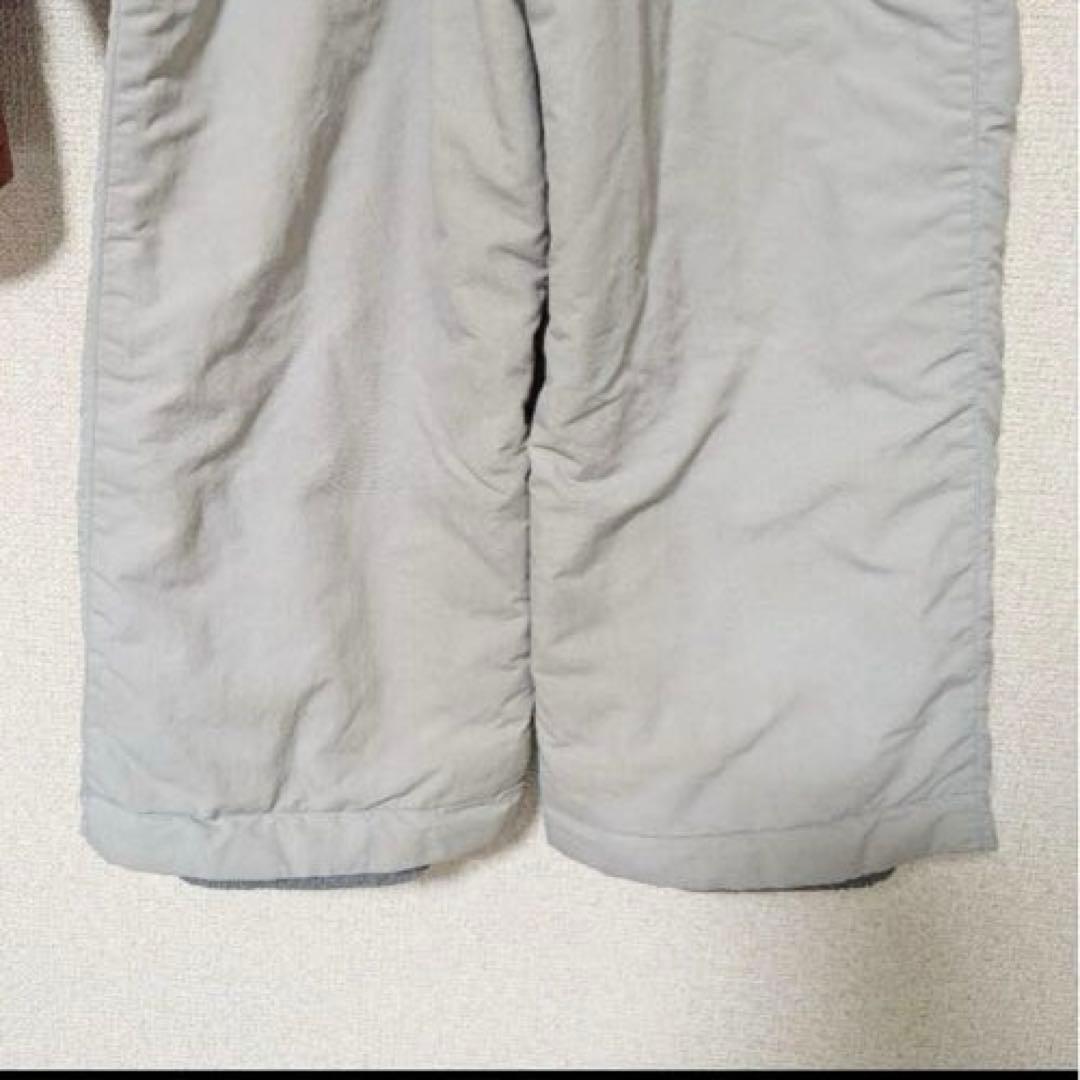 【mont-bell】子ども用スノーウェア 120 赤/グレー