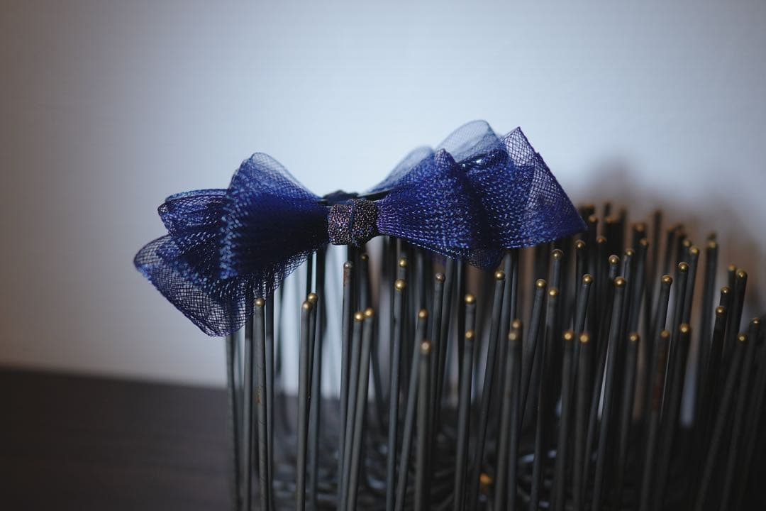 コンプレックスビズ♡バナナクリップ♡ネイビー