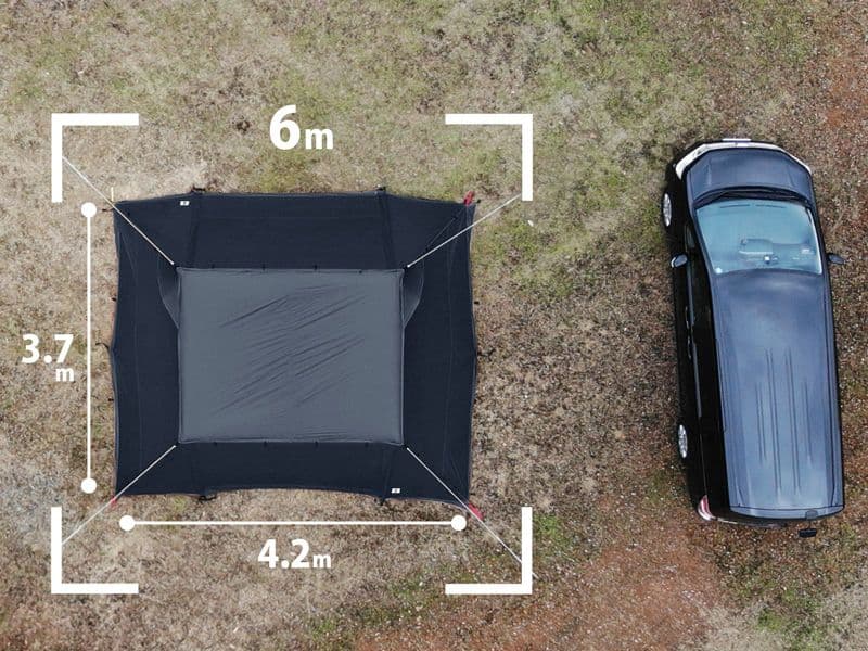 4×4 BASE TC タープ・シェード本体