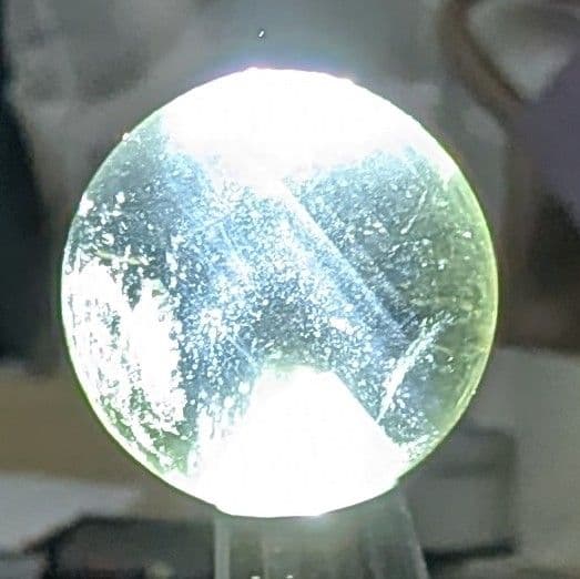 シトリンクォーツ☆爆ファントム☆ラダー☆虹☆スフィア☆超高品質☆台座付き☆