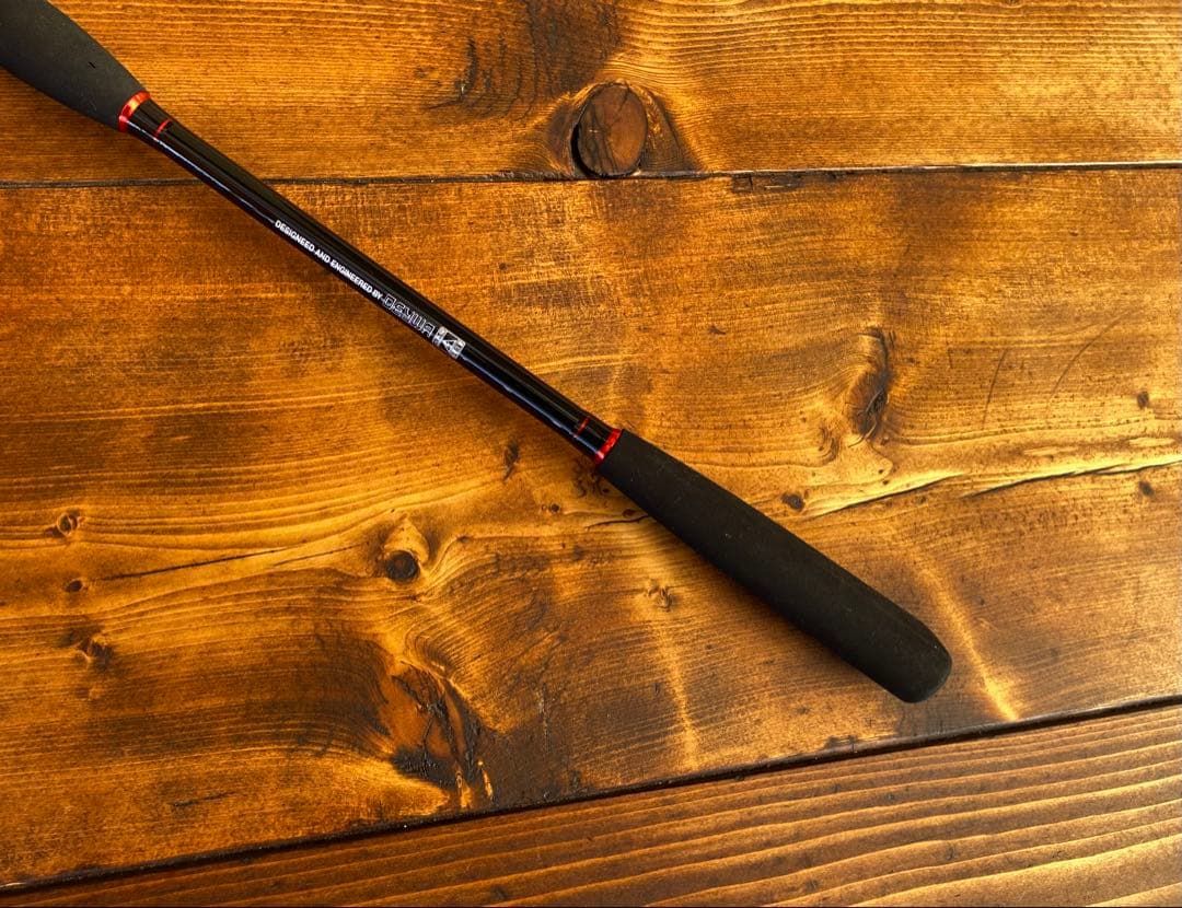 ジギングロッド　デジタルカウンター付きリール　イカメタル　スパイラル　左ハンドル