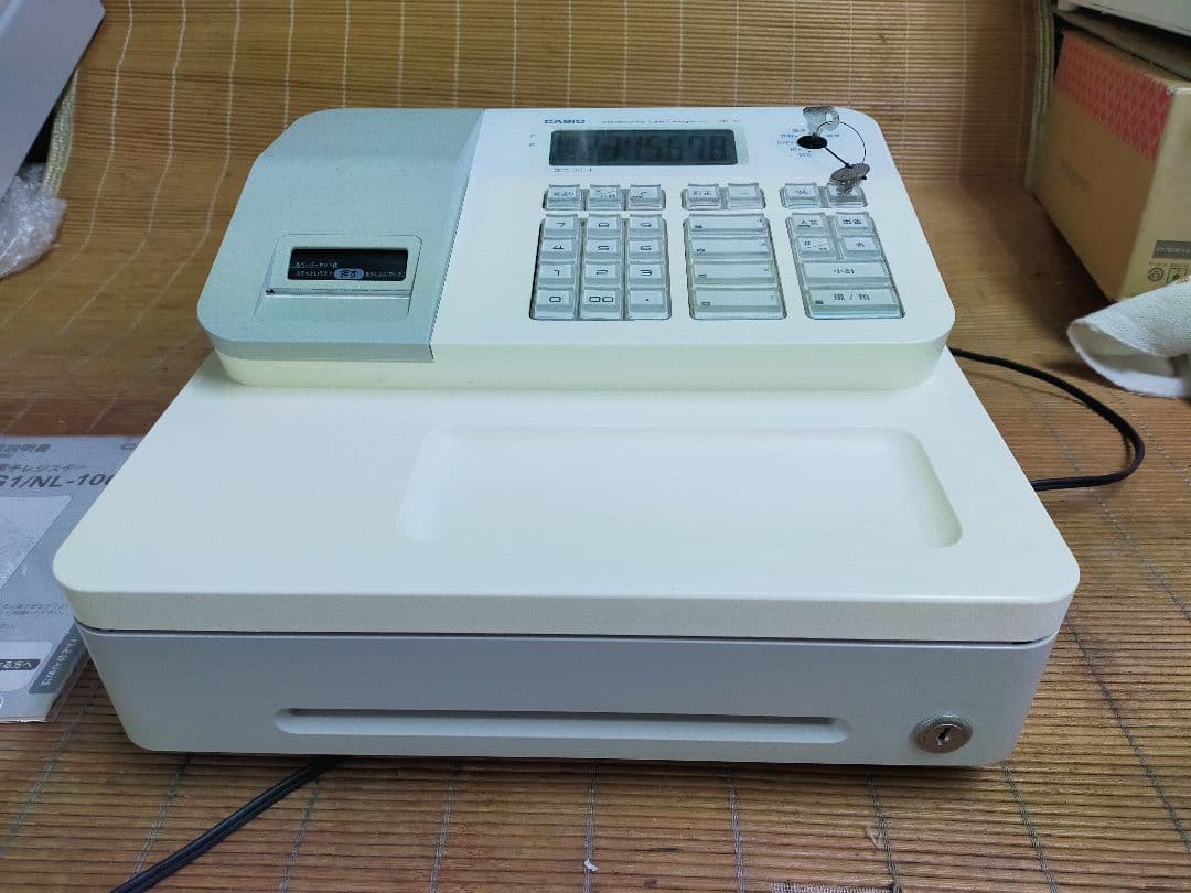 カシオレジスター　SE-G1　人気機種　送料無料　555888