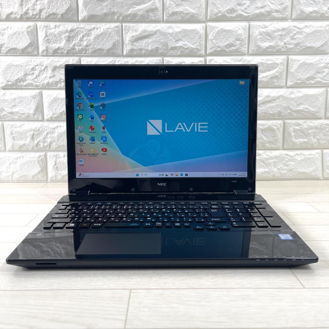 NEC i7 高速SSD500 メモリ8G Windows11 ノートパソコン