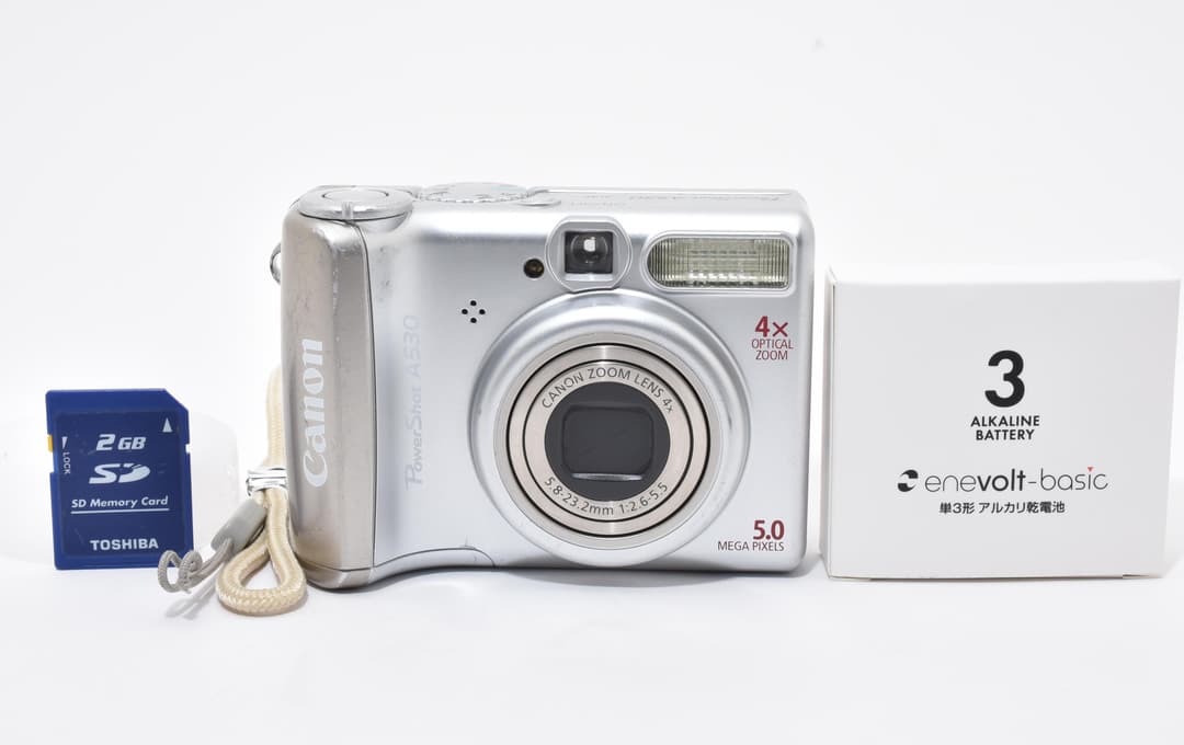デジタルカメラ Canon PowerShot A530 #9921