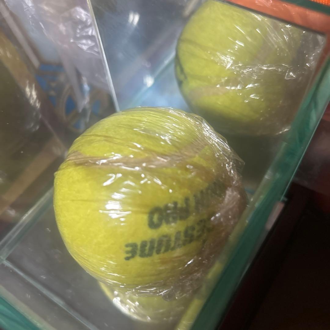 男子プロテニス　錦織圭　全盛期　直筆サインボール　Wilson テニスボール