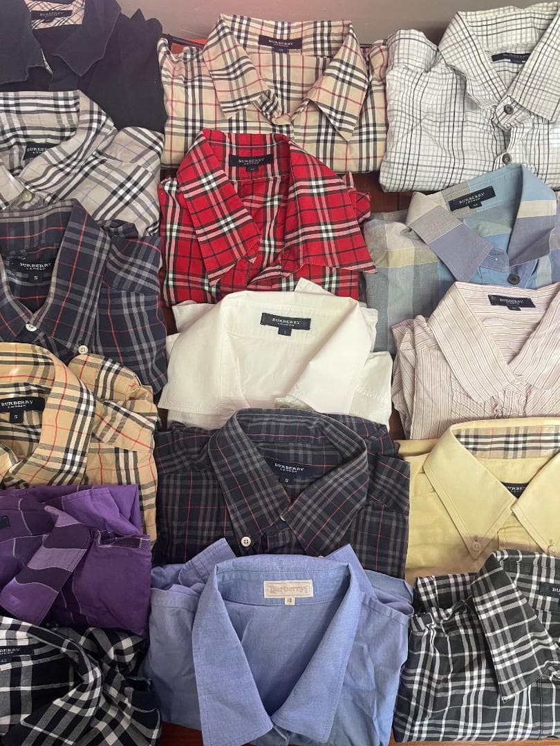 あ*り様 【オークション】バーバリー レディースシャツ 21枚 42/S-M ノ