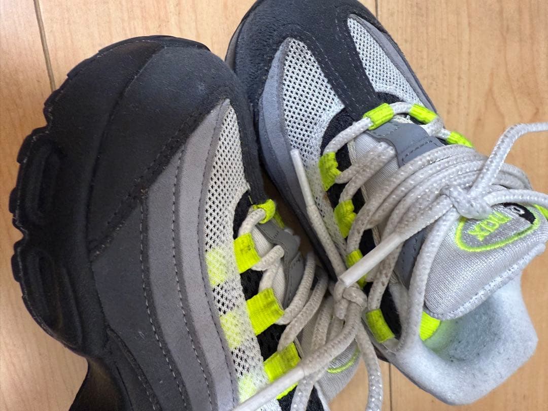 NIKE AIRMAX95 KIDS イエローグラデ 16cm