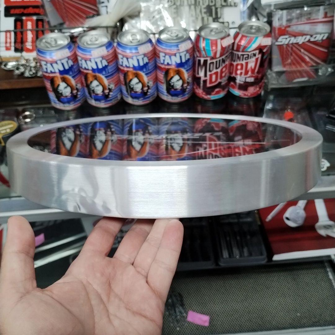 スナップオン　アルミフレーム　ウォールクロック　レーシング　輸送時のダメージあり