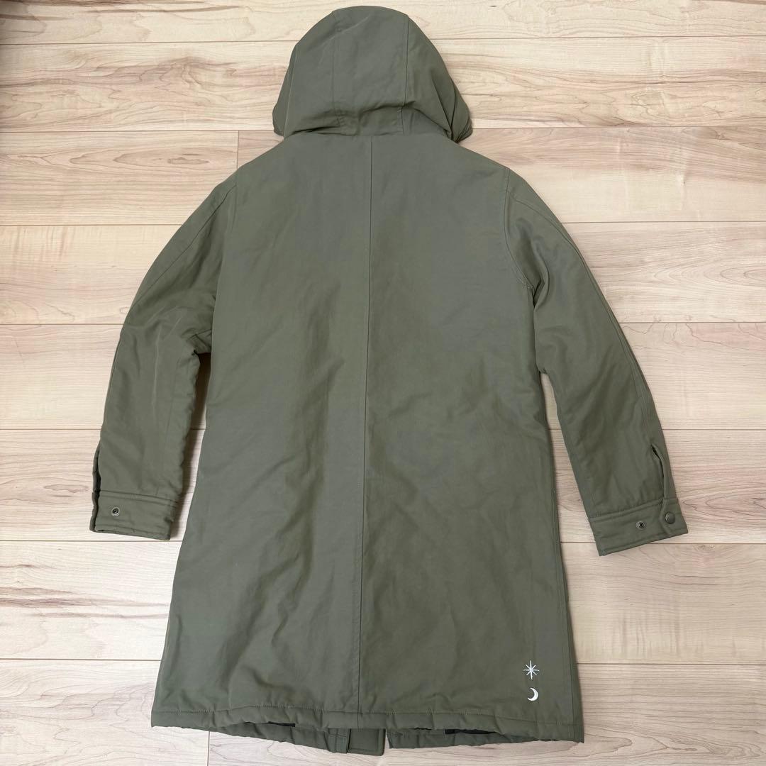 【レディースフリーサイズ】サーモライト中綿入りモッズコート オリーブ LF