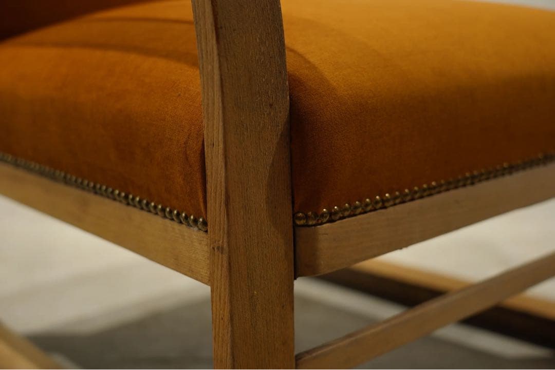 アームチェア　大正時代　ラウンジチェア　ソファ　1S　1シーター　ビンテージ