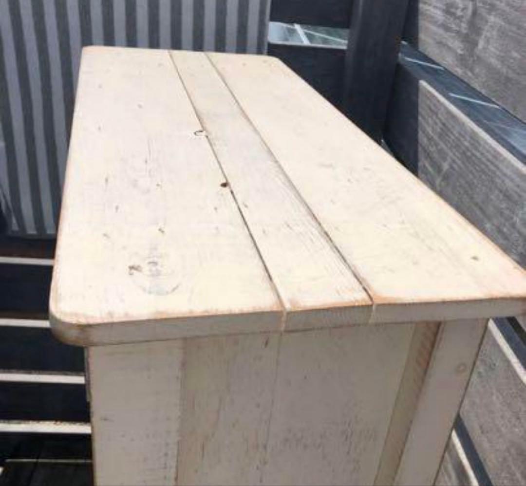 R*e様 【素敵なシャビー棚】キャビネット／食器ディスプレイ棚　ヴィンテージ