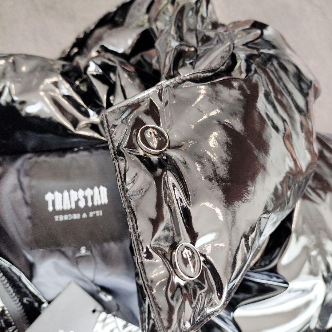 TRAPSTAR ブラックダウンジャケット S