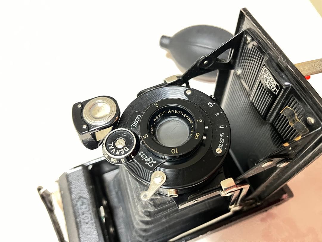 Zeiss Ikon DERVAL 蛇腹 中版カメラ 1930年代