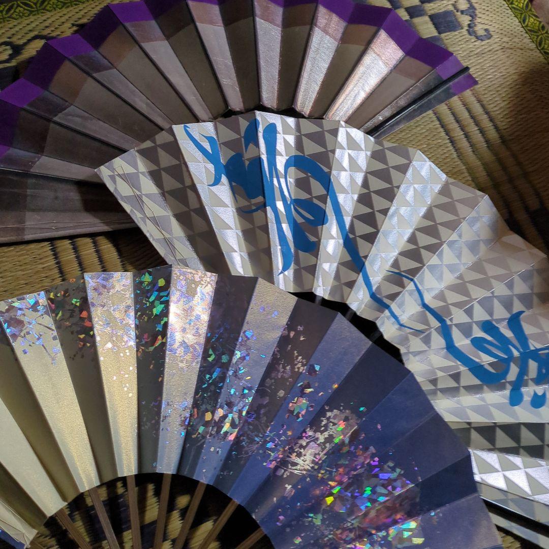 舞扇子　日本舞踊　和装　９本