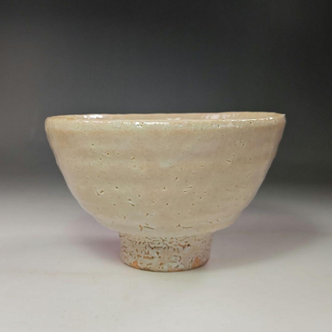 イ644 茶碗『大和松緑作』『萩焼　茶碗　共箱』茶道具　抹茶碗