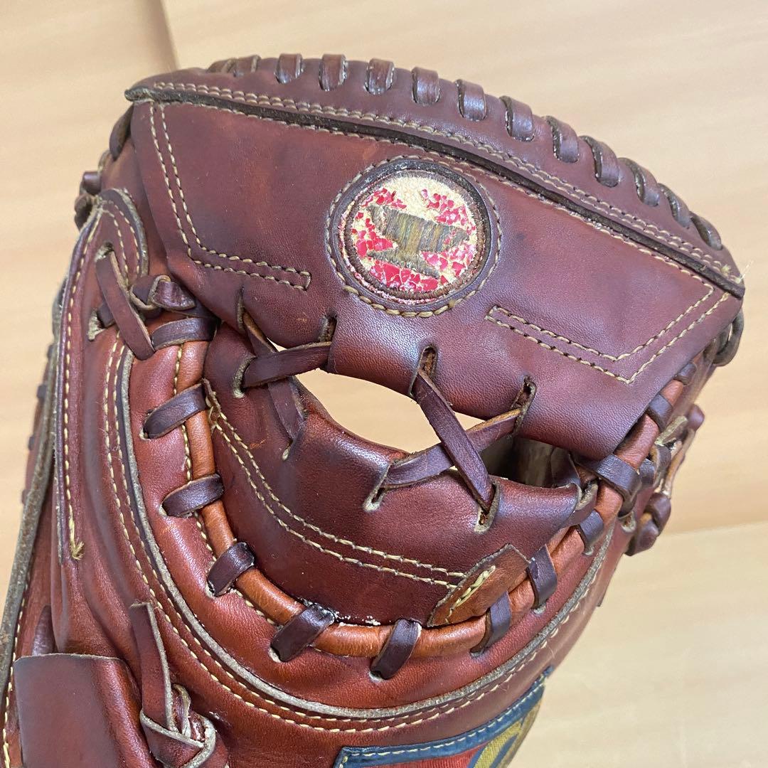 ミズノ ライトフレックス ワールドウィン 赤カップ 硬式用 キャッチャーミット