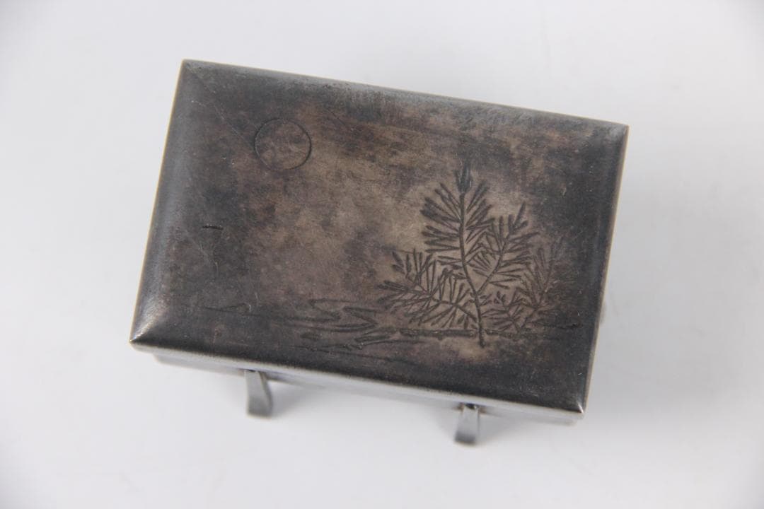 明治 昭和 ベスト 刻印 純銀ボンボ 指輪　重さ67.2g　FF01-07