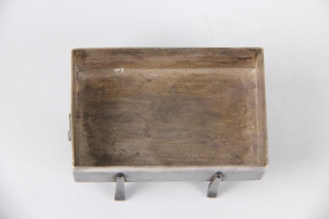 明治 昭和 ベスト 刻印 純銀ボンボ 指輪　重さ67.2g　FF01-07