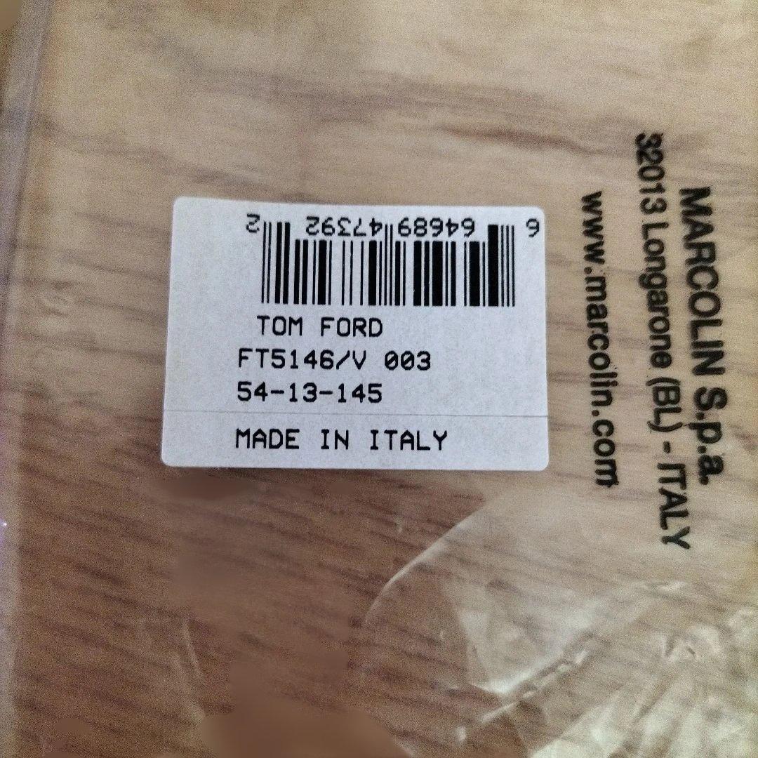 TOM FORD ブラック ファッションメガネ