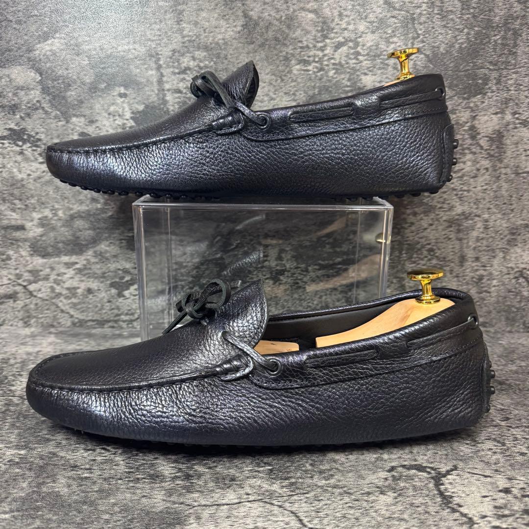 【大特価】TOD'S トッズ ゴンミーニ レザー ドライビングシューズ ネイビー