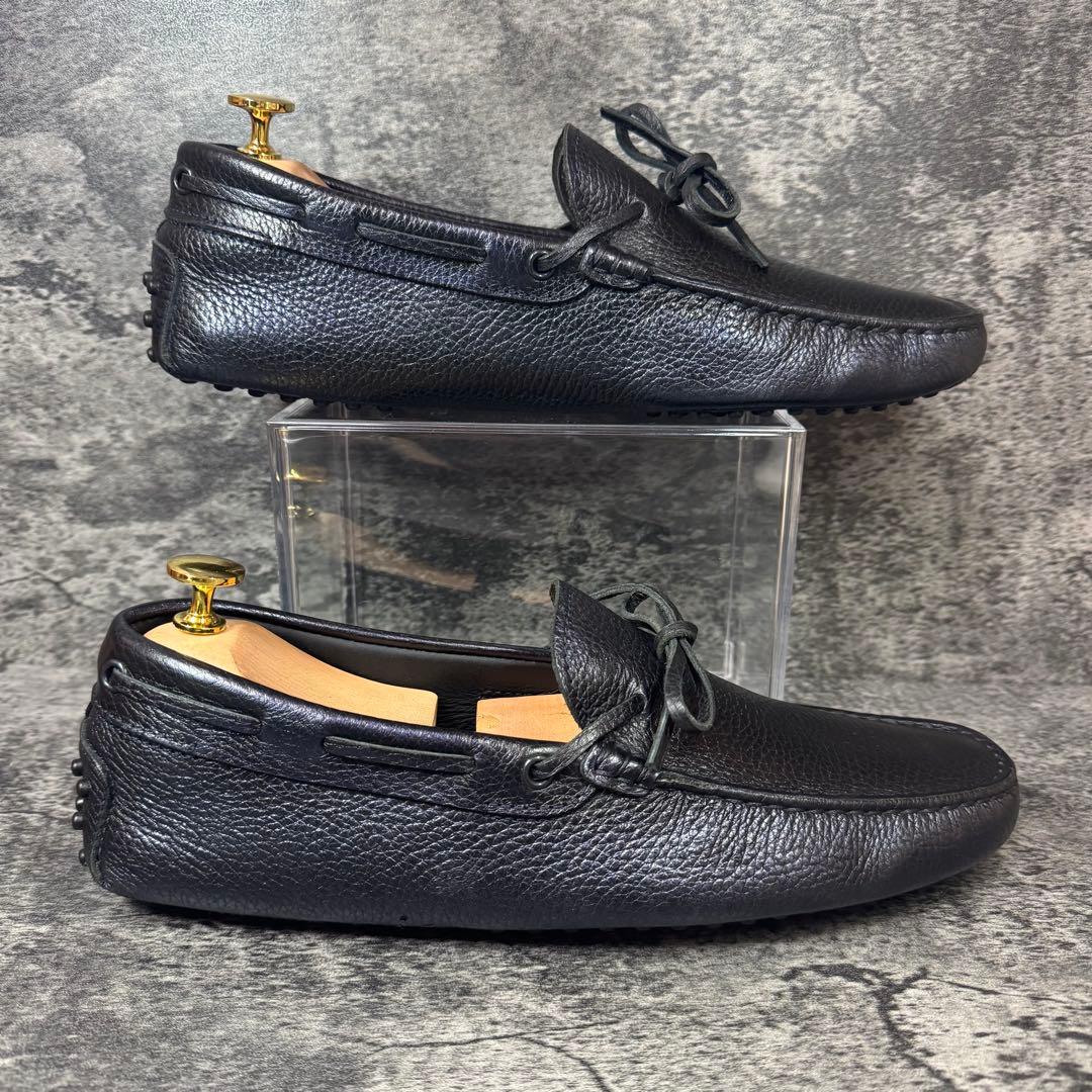 【大特価】TOD'S トッズ ゴンミーニ レザー ドライビングシューズ ネイビー
