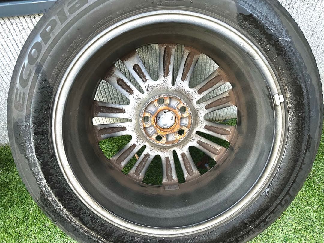 ハリアー60トヨタ 18インチ ホイールセット 純正ホイール