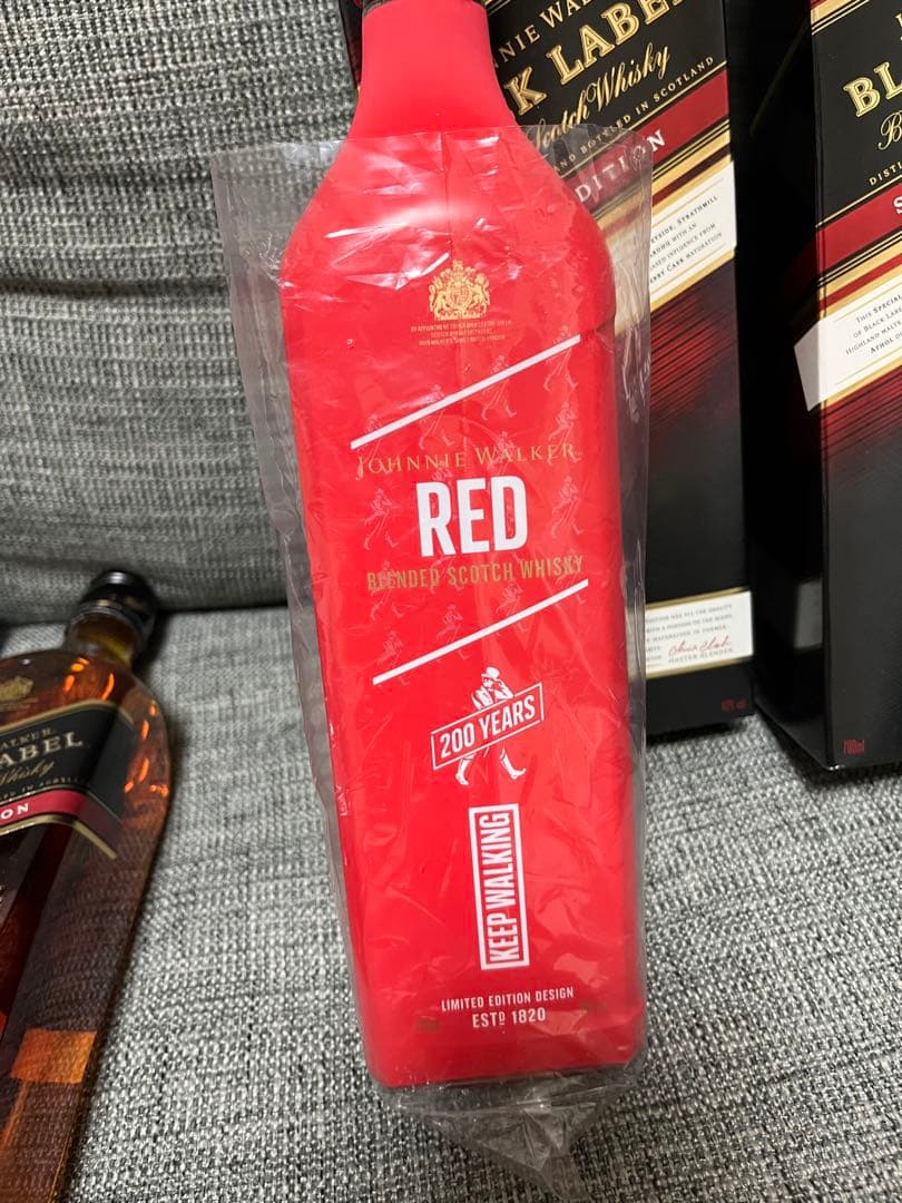 ジョニーウォーカー シェリーエディション　200year 合計3本セット