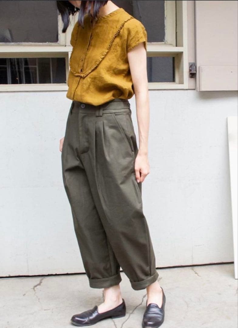 ✨未使用級 Salue egg パンツ リゼッタ 伸縮性 オールシーズン 1