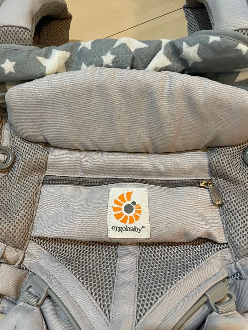 【美品】★エルゴベビーオムニ360クールエア★グレー