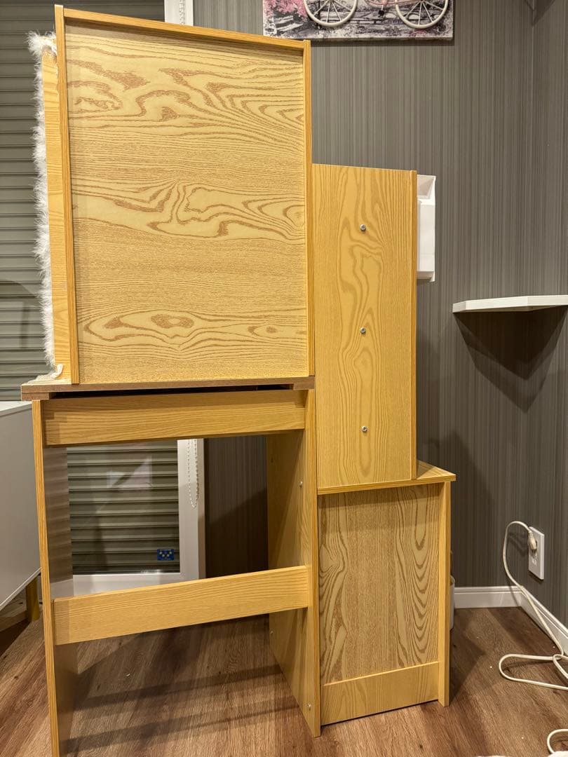 ドレッサー　化粧台 美品　組み立てしやすい　用意してます