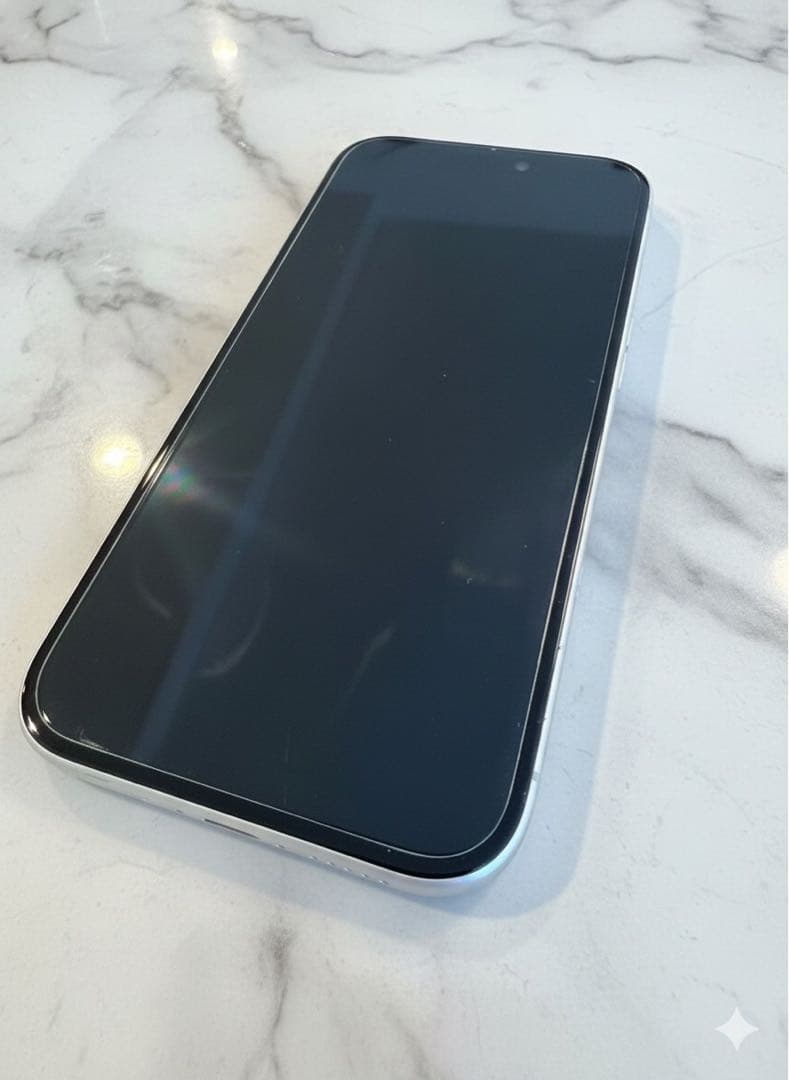 【美品】 iphone16 ホワイト128GB SIMフリー