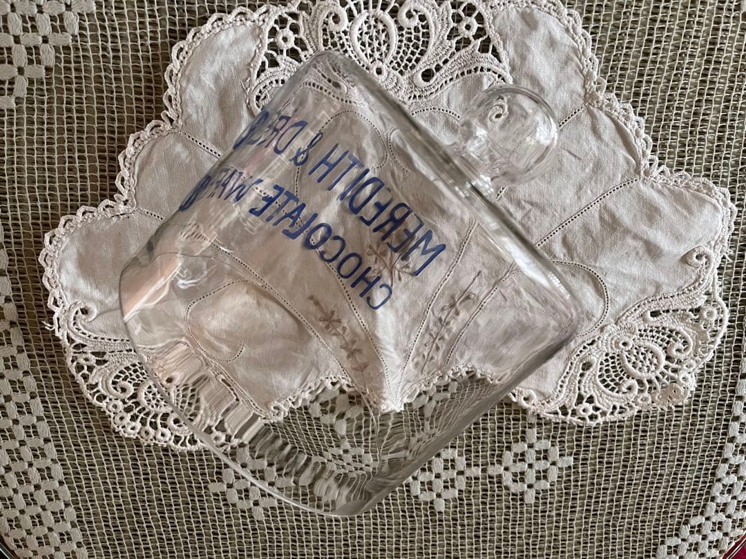 イギリスアンティーク チョコレートワッフルドーム