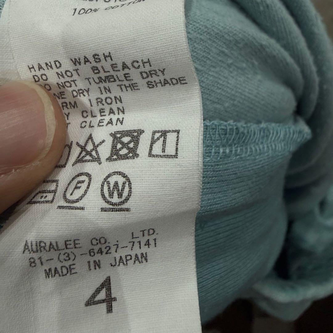 トップス ORGANIC COTTON VELOUR HALF ZIP BLOUSON