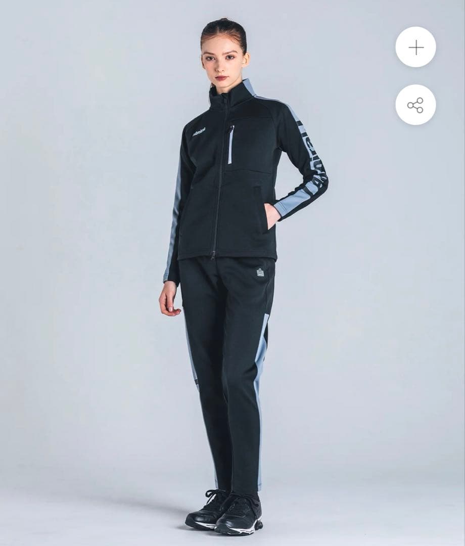 アドミラル　サイドラインロゴハイネックジャケット　パンツセット テニス　ゴルフ